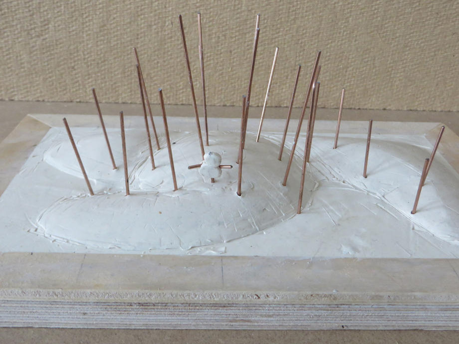 Detail Arbeitsmodell Atelier Schelb